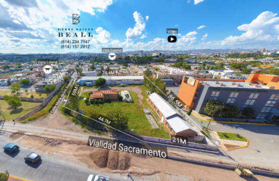 COMPLEJO DE BODEGAS EN VENTA SOBRE VIALIDAD SACRAMENTO